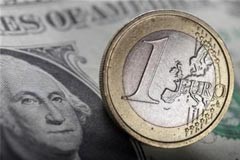 euro contro il dollaro, rimaniamo ancora flat,La valuta ha guadagnato,prezzo del cambio EUR/USD 